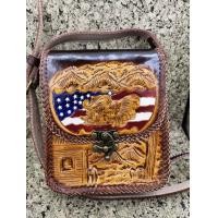 ราคา กระเป๋าสะพายข้าง ไซส์เล็ก หนังแท้ งานทำมือ ลายดุน คาวบอย ม้า งานตอกมือ แกะลาย ทำจากหนังแท้ หนังฟอกฝาด สีน้ำตาล สีดำ กระเป๋าสะพายหนังแท้ หนังวัว (16896046132)