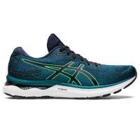 ราคา ASICS GEL NIMBUS 24 MEN RUNNING ผู้ชาย รองเท้าวิ่ง ของแท้ VELVET PINE NEW LEAF (20512734282)