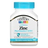 ราคา 21st Century Zinc Citrate 50 mg 360 Tablets มี 4 ขนาดให้เลือก (14521424853)