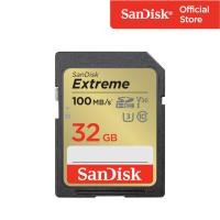 ราคา SanDisk Extreme SDHC SDXVT 32GB V30 U3 C10 UHS I 100MB s R 60MB s W 4x6 Lifetime Limited SDSDXVT 032G GNCIN เมมโมรี่การ์ด เอสดีการ์ด (16066740194)