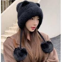 ราคา Following TB46 หมวกไหมพรมกันหนาว มีหูแมวน่ารัก (16911446760)
