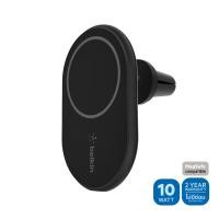 ราคา Belkin ที่ยึดโทรศัพท์ในรถยนต์พร้อมชาร์จไร้สาย Qi ขนาด 10 วัตต์ พร้อมสาย 1 2ม สำหรับ iPhone 14 14 Plus 14 Pro 14 Pro Max no Adapter WIC004btBK NC (10122106855)