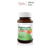 ราคา Vistra วิสทร้า Multivitamins Minerals AMINO ACID เกลือแร่ multivitamin 30 เม็ด (18796458123)