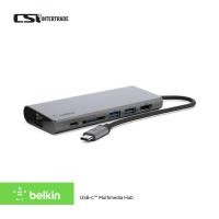 ราคา Belkin ฮับมัลติพอร์ต CONNECT Hub USB C3 1 6 in 1 Multiport Hub USB C PD 60W สำหรับ Windows MAC F4U092btSGY (2569598402)