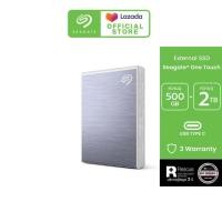 ราคา สินค้าขายดี SEAGATE External SSD One Touch เอสเอสดีแบบพกพา ขนาดเล็กกระทัดรัด พกพาสะดวก ฟรีบริการกู้ข้อมูล (12875813015)