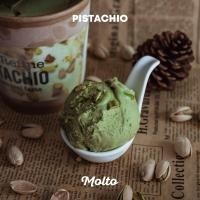 ราคา Pistachio ไอศกรีม ถั่วพิสตาชิโอ 1 ถ้วย 16 oz Molto premium Gelato (10080987636)