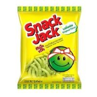 ราคา Snack jack สแน็คแจ๊ค ขนมถั่วลันเตาอบกรอบ 65 กรัม 20บาท 1ซอง (10238278542)