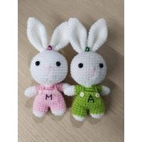 ราคา พวงกุญแจกระต่าย ตุ๊กตากระต่าย ตุ๊กตาถัก ตุ๊กตาถักไหมพรม (17629163232)