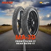 ราคา ยางมอเตอร์ไซค์ Maxxis MA3D set 70 90 17 80 90 17 ลายเพชร (18478573425)