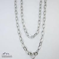 ราคา J35 ลายโซ่ฝรั่ง ขนาด 8 มม สร้อยคอสแตนเลส สร้อยพระ สร้อยคอ สร้อยสแตนเลส สร้อยคอสแตนเลสแท้ (12402300694)