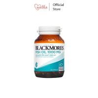 ราคา Blackmores แบลคมอร์ส ฟิช ออยล์ 1000 80 แคปซูล Fish oil 1000 mg 80 cap (18796457143)