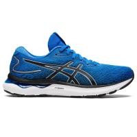 ราคา ASICS GEL NIMBUS 24 MEN RUNNING ผู้ชาย รองเท้าวิ่ง ของแท้ ELECTRIC BLUE PIEDMONT GREY (20512772405)