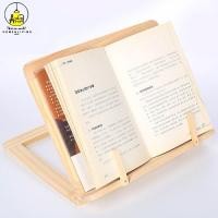 ราคา ที่ตั้งไม้อ่านหนังสือ แท่นวางหนังสือไม้ แท่นวางหนังสือ แท่นวางไอแพดไม้ ขนาด 31x25ซม ตัวล็อคอย่างดี พับเก็บได้ มีตัวหนีบคั่นหน้า Thaisomall (19324446922)