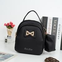ราคา กระเป๋าสะพายข้าง Forever Young เป้หลัง สะพายข้าง หน้าแต่งโบว์ เซ็ทแม่ลูก 9140 (11276051159)