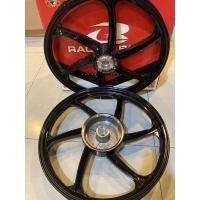 ราคา ล้อแม็ก spark 135 Spark X Finn หน้าดิสก์ สีดำ Racingboy (16256832402)