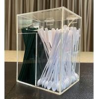 ราคา กล่องใส่หลอดเครื่องดื่มร้อน หลอดคนกาแฟร้อน แบบมีฝาปิด สีใส (5520384893)