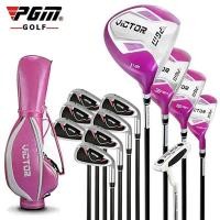 ราคา 11GOLF ชุดเซ็ทไม้กอล์ฟ ผู้หญิง พร้อมถุงกอล์ฟผ้าไนลอน PGM รหัสสินค้า LTG007 (13945382444)