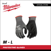 ราคา Milwaukee ถุงมือช่าง ถุงมืองานช่าง ถุงมือกันบาด Cut 5 Dipped Gloves (2800122143)