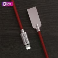ราคา DiZo IT U T 10 สายชาร์จ สายชาร์จไลท์นิ่ง สายชาร์จมือถือ ไอโฟน หัวสแตนเลสกันสายหักงอ iphone ipad 5 5s 6 6s 6plus 7 7plus 8 10 pro (19144856890)