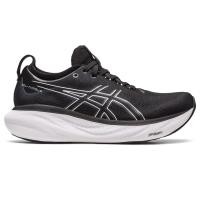 ราคา ASICS GEL NIMBUS 25 WOMEN RUNNING ผู้หญิง รองเท้าวิ่ง ของแท้ BLACK PURE SILVER (20395936515)