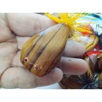 ราคา ร้าน Thaifishing กบกระโดด คลาสสิค กบสับ งานไม้สัก ติดกันสวะ เหยื่อปลอม สำหรับ ตกปลา ช่อน ชะโด (17547251289)