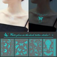 ราคา FG สติ๊กเกอร์รอยสักกันกันน้ำและเหงื่อลายแมนดาลาพร้อมสติ๊กเกอร์รอยสักติดไหปลาร้าลายดอกไม้สีขาว1ชิ้น (19671922483)