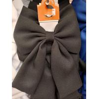 ราคา โบว์นักเรียน โบว์สปริง โบว์ผ้าต่วน สีน้ำเงิน สีกรมท่า สีดำ ราคา1ชิ้น (19929735955)