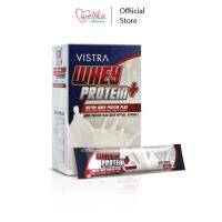 ราคา Vistra วิสทร้า Whey Protein Plus Whey Peptide Vitamin E โปรตีน สร้างกล้ามเนื้อ 15 ซอง (19927936867)