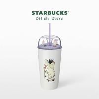 ราคา Starbucks Stainless Steel Hipster Ghosts Skateboard Cold Cup 16oz (20768346278)