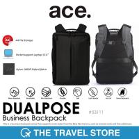 ราคา ace DUALPOSE Business Backpack Black ACE 35111 01 กระเป๋าเป้ เป้สะพายหลัง (19095185450)