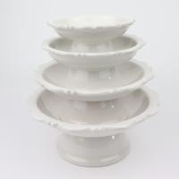 ราคา พานเซรามิค พานเชิง พานสีขาว พานหิ้งพระ พานวางดอกไม้ พานวางพวงมาลัย (5243486179)