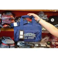 ราคา Converse Collection คอนเวิร์ส กระเป๋า กระเป๋ากีฬา Bag Sport Logo Mini 126000398 BK GRY G NVY R 690 (10773133260)