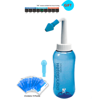 ราคา ล้างจมูกพัลส์น้ำ300มล ล้างจมูกขวดเครื่องสำอางฉีดน้ำที่สเปรย์ทำความสะอาดจมูก10ถุง2 7กรัมล้างแป้งยาปฏิชีวนะจมูกเกลือสำหรับผู้ใหญ่จมูกอักเสบแพ้ไซนัสเครื่องมือล้างจมูกทุกวัน (20237657334)