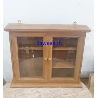 ราคา ตู้ยาไม้สัก ตู้เก็บยา ตู้ยาสามัญ ไม้สักทอง ตู้ยา ตู้ไม้ติดผนัง ตู้ยาสามัญ สีเนื้อไม้ และสีโอ๊ค แบบ 2 ประตู (15233759047)