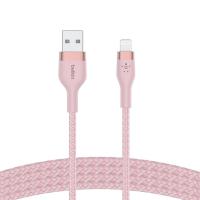 ราคา Belkin สายชาร์จไอโฟน Pro Flex USB to Lightning 1 เมตร มี MFi รองรับชาร์จเร็ว 12 วัตต์ และโอนข้อมูล 480Mbps สายถักไนล่อนทนทานเพิ่มขึ้น 30 เท่า รองรับ Car Play CAA010 (11347732967)