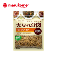 ราคา MARUKOME มารุโคเมะ โปรตีนเกษตรแบบแห้ง ชนิดบด DRIED DAIZULABO PLANT BASED MINCE TYPE SOYMEAT (6843836048)