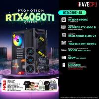ราคา iHAVECPU OCT4060TI 48 AMD RYZEN 5 5600X 3 7GHz 6C 12T B550 RTX 4060 TI 8GB 16GB DDR4 3200MHz M 2 500GB 650W 80 BRONZE (20787157894)