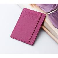 ราคา พร้อมส่ง หนังวัวแท้ ซองหนัง กระเป๋าบัตร ซองบัตร Card Holder Mini Wallet หนังวัวแท้ Saffiano S5 58 (4574060376)
