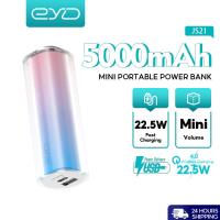ราคา EYD JS21 Mini Power Bank 5000mah เรนโบว์ พาวเวอร์แบงค์ มินิพาวเวอร์แบงค์ สองทางชาร์จเร็ว Power Bank เครื่องชาร์จแบตเตอรี่ภายนอกแบบพกพาสำหรับ iPhone Samsung Xiaomi Huawei (20622877865)