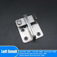 ราคา กลอนสับประตู กลอนสับหูช้าง กลอนสับบานเลื่อน กลอนสแตนเลส Door Lotch Lock กลอนล็อครั้วกรงสุนัข กลอนล็อคเก็บสิ่งของ (20682374672)