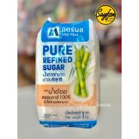 ราคา มิตรผล น้ำตาลทรายขาว น้ำตาลอ้อยธรรมชาติ บริสุทธิ์ 1 กก 4 ถุง (16592995405)