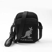 ราคา KANGOL Bag กระเป๋าสะพายข้างแฟชั่น ลาย KANGOL สีดำ 62556701 (20575586836)