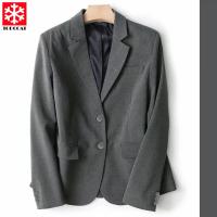 ราคา เสื้อสูทผู้หญิงใส่ทำงาน สีเทา กรม (20603097337)