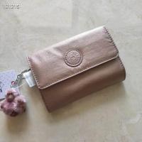 ราคา Ready To Ship Kiplingˉ Pixi series mens Three fold Short wallet women purse card holder (16112528566)