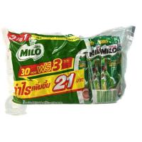 ราคา ไมโล Milo เเอ็กทีฟโก 3in1ชนิดซอง ขนาด 30 กรัม เเพ็ค 28 ซอง (3340080059)