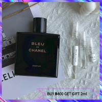 ราคา น้ำหอมขายดี Bleu de Chanel Parfum Mini perfume น้ำหอมผู้ชาย น้ำหอม น้ําหอมชายติดทนนาน น้ำหอมมินิ 2ml 5ml 10ml น้ำหอมพกพา หัวสเปรย์ น้ำหอมทดสอบ COD (19507706083)
