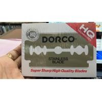 ราคา โฉมใหม่แท้100 Dorco Stainless Blade ใบมีดโกน ตราดรอโก้ ใบมีด 2คม ผลิตจากสแตนเลส อย่างดี 1แถวบรรจุ 100ใบ (20394097674)