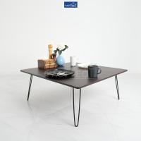 ราคา FASTTECT โต๊ะญี่ปุ่นพรีเมี่ยม รุ่นขาเหล็กล็อค ขนาด 80 x 80 ซม โต๊ะเขียนหนังสือ โต๊ะทำงาน โต๊ะญี่ปุ่น (12436632758)
