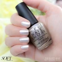 ราคา พร้อมส่ง OPI This Silvers mine ยาทาเล็บ ชิมเมอร์สีเงิน อมทองนิดๆ สวยแกรนด์มากค่าา แท้ (14076525678)