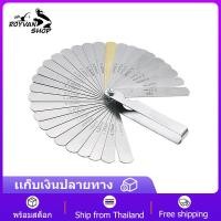 ราคา ฟิลเลอร์เกจ ฟิลเลอร์ตั้งวาล์ว 32แผ่น เครื่องมือตั้งวาล์ว ปรับตั้งวาล์ว 0 04 0 88 mm เครื่องมือซ่อมรถยนต์ (8601288931)